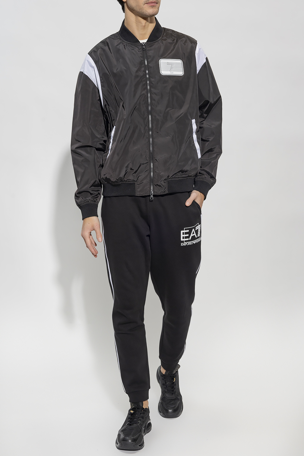 Black Bomber jacket EA7 Emporio Armani Vitkac Germany